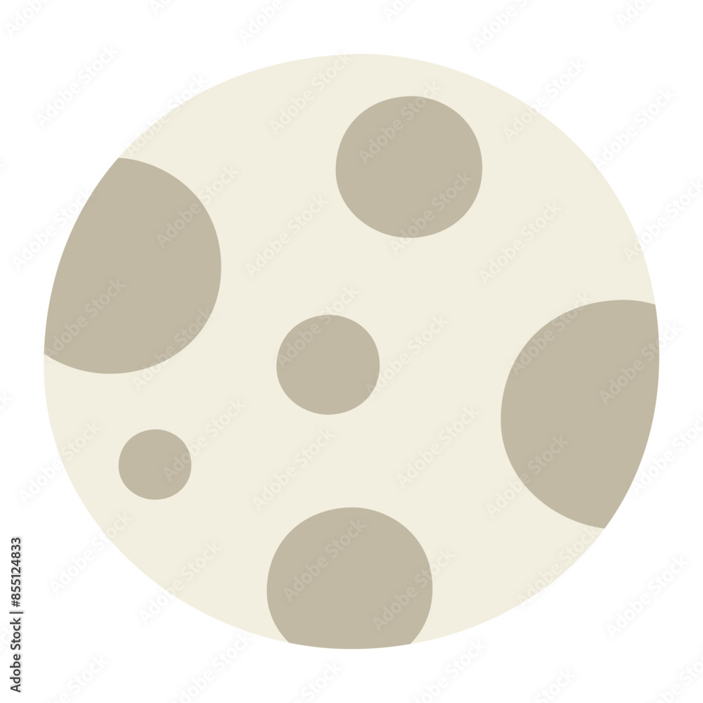 cartoon halloween moon icon. cartoon halloween moon icon.
