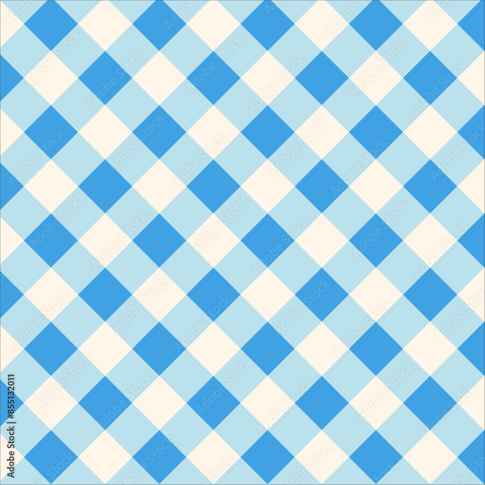 Gingham seamless pattern.Checkered tartan plaid repeat pattern in blue.Geometric vector illustration background wallpaper Gingham seamless pattern.Checkered tartan plaid repeat pattern in blue.Geometric vector illustration background wallpaper