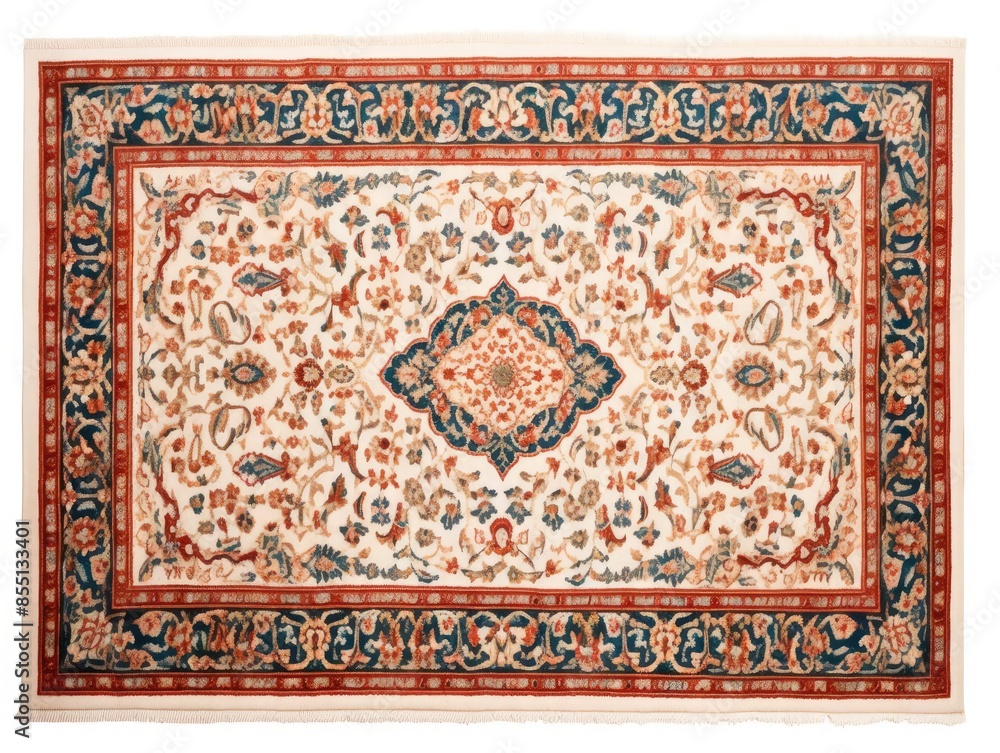 Rug isolated on white background Rug isolated on white background