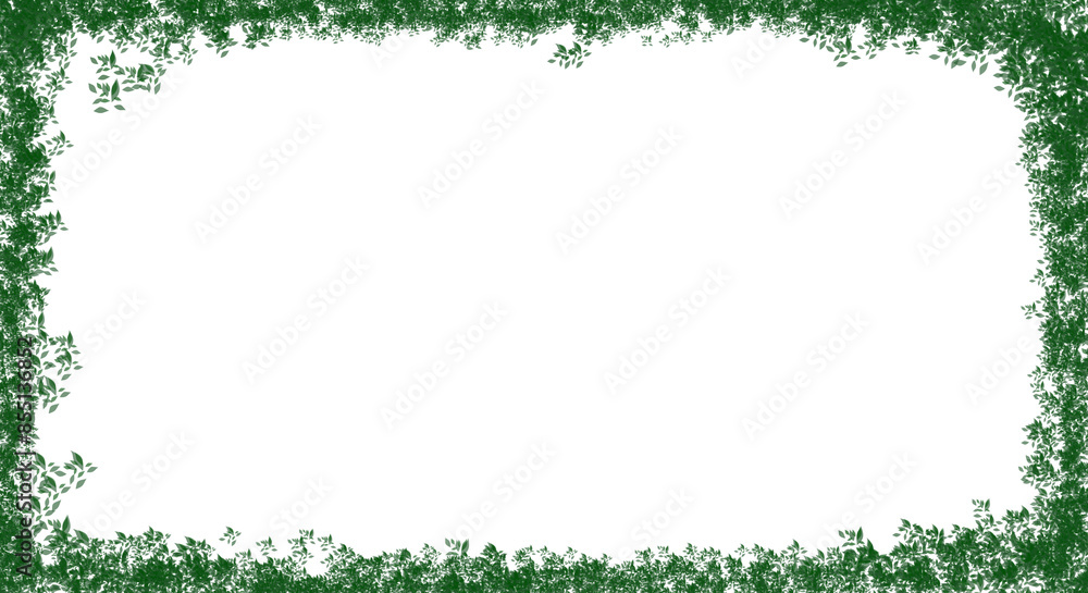 watercolor green leaves in white background watercolor green leaves in white background