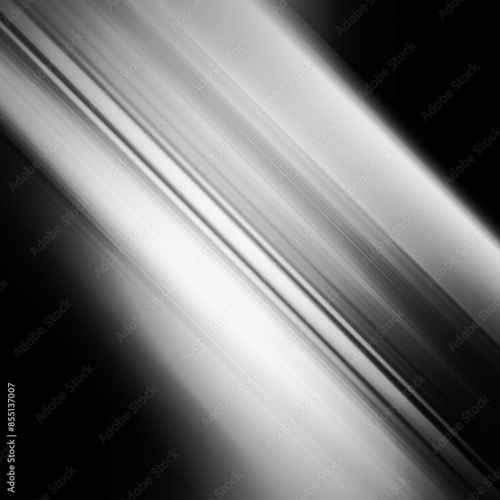 Fototapeta premium Black and white stripe abstract background. Motion lines effect.