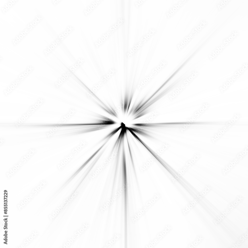 Obraz premium Black and white zoom motion effect. Abstract background.