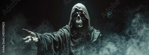 A Grim Reaper Reaches Out From the Shadows
