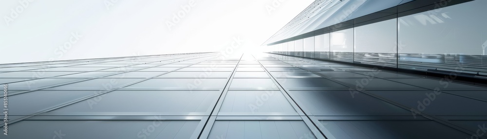 Photovoltaic cells on a sleek rooftop, generating solar power, top view, emphasizing renewable energy solutions, technology tone, Monochromatic Color Scheme Photovoltaic cells on a sleek rooftop, generating solar power, top view, emphasizing renewable energy solutions, technology tone, Monochromatic Color Scheme