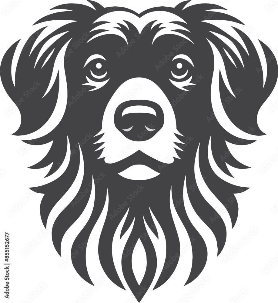 Obraz premium cute pet dog and it can be use on t-shirt, pet items, dog house, poster, banner and dog related any where.