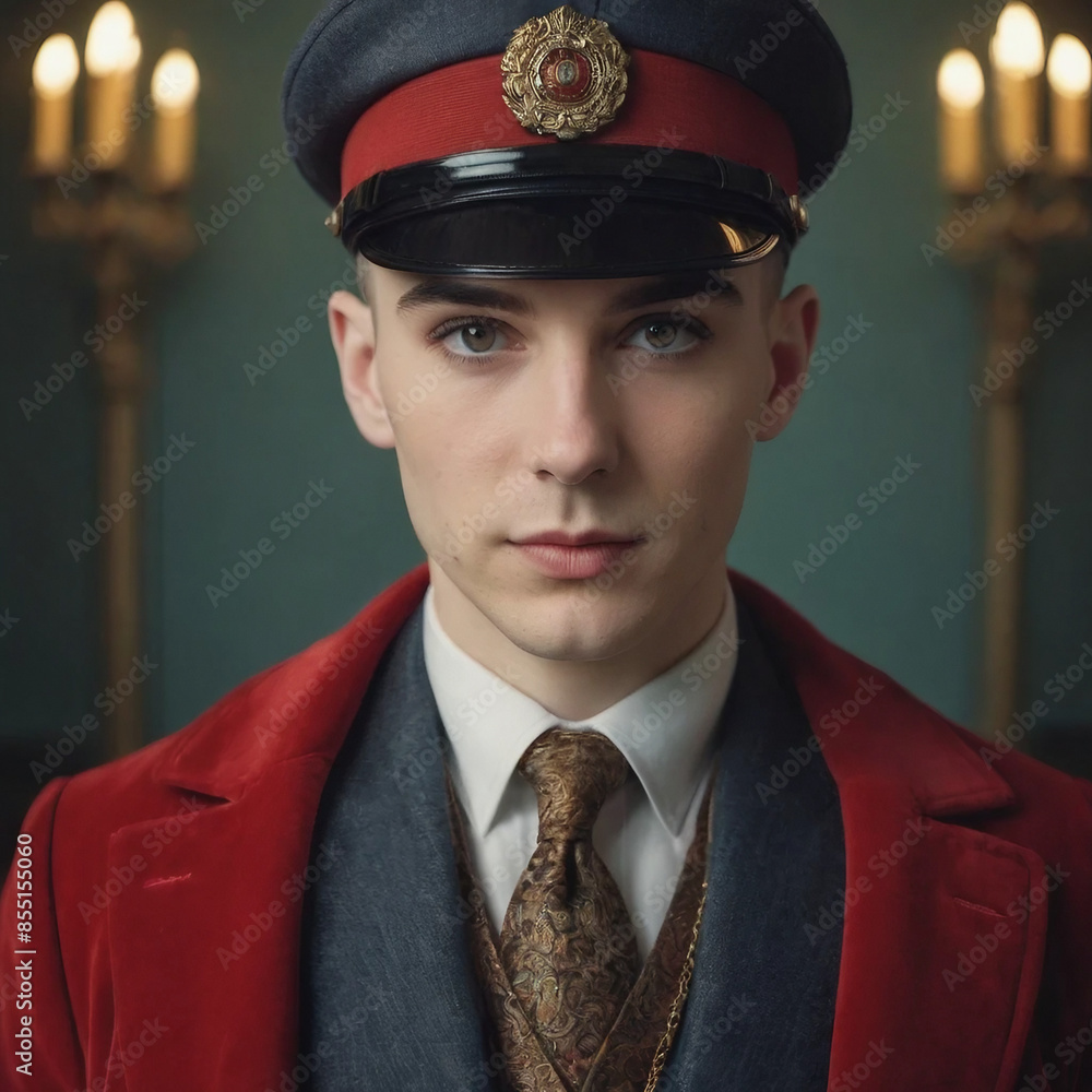 portrait of a pilot in uniform portrait of a pilot in uniform