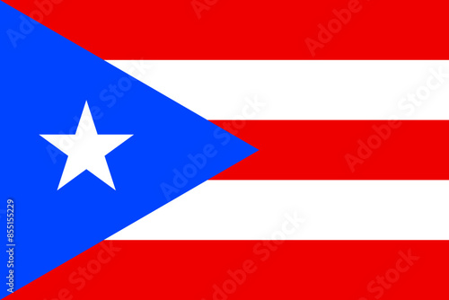 Flag of Puerto Rico