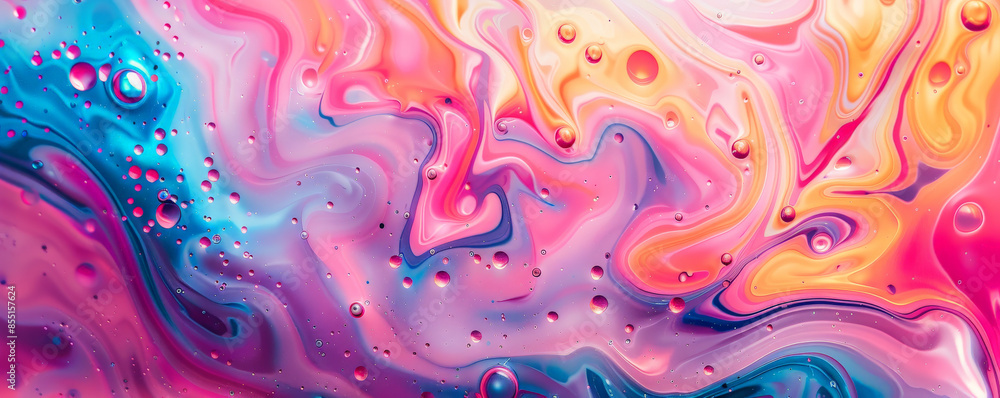 Bright background with a vivid, abstract liquid swirl. Bright background with a vivid, abstract liquid swirl.