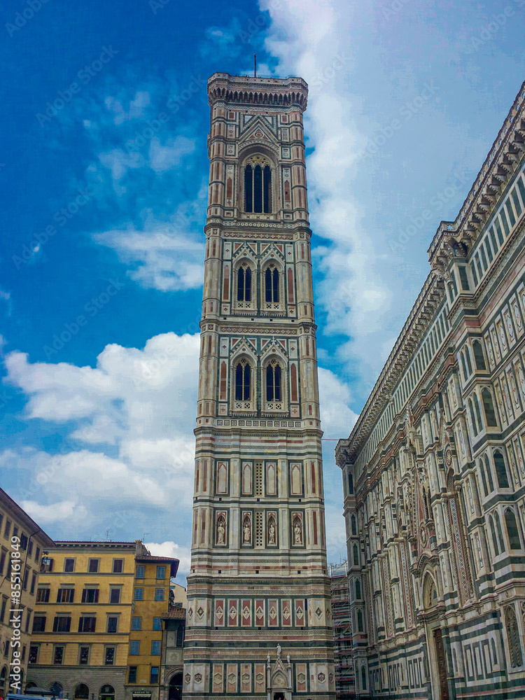 Giotto's bell tower in Florence, Italy Giotto's bell tower in Florence, Italy