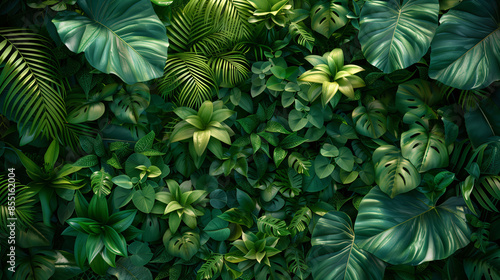 Wallpaper Mural Photo of jungle pattern background Torontodigital.ca