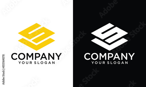 S, LS, SL Letter Logo Usable Vector Template Abstract Monogram Symbol