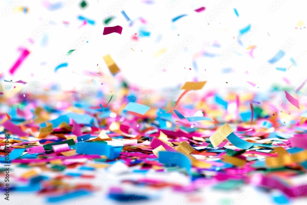 A close-up of confetti scattered on the ground after a lively back to school day celebration. Illustration on a clear white background --ar 3:2 --style raw Job ID: 65673813-1f20-4d02-b7d9-81db8419ec89 A close-up of confetti scattered on the ground after a lively back to school day celebration. Illustration on a clear white background --ar 3:2 --style raw Job ID: 65673813-1f20-4d02-b7d9-81db8419ec89