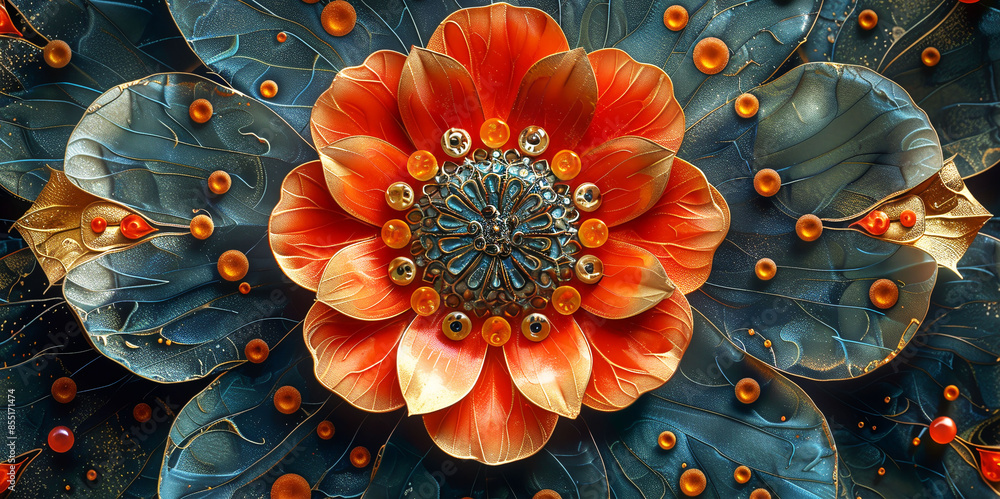 Background illustration with flowers for holiday cards,Generated by AI Background illustration with flowers for holiday cards,Generated by AI