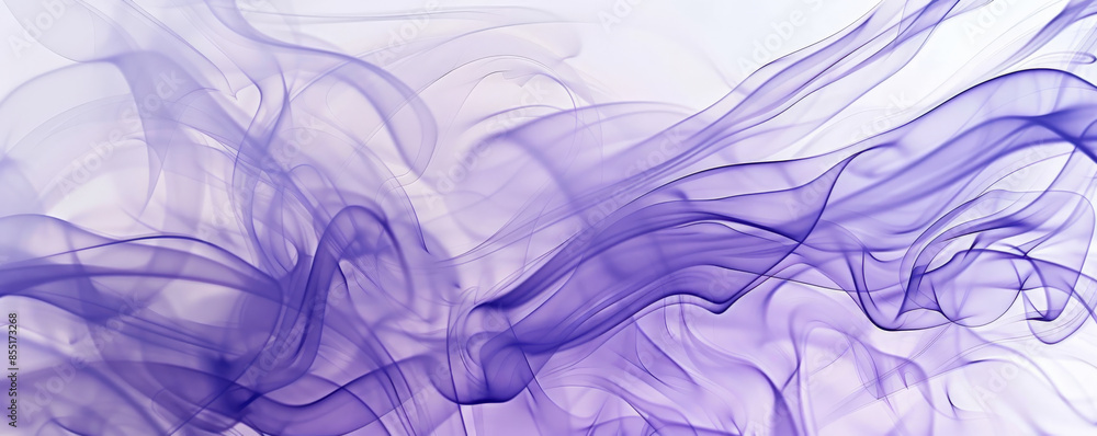 Smoke background with soft, violet smoke creating intricate patterns.