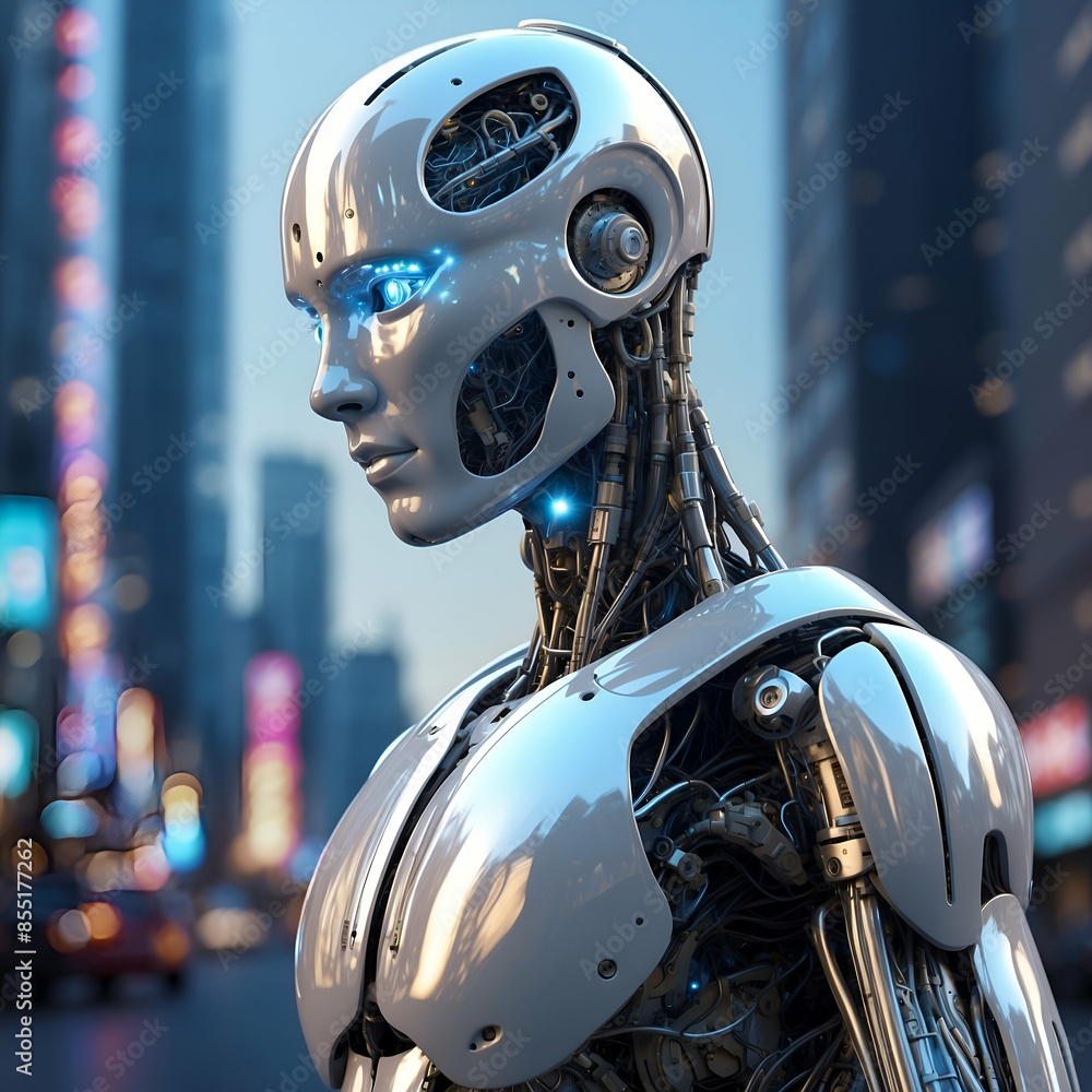 Fototapeta premium artificial intelligence