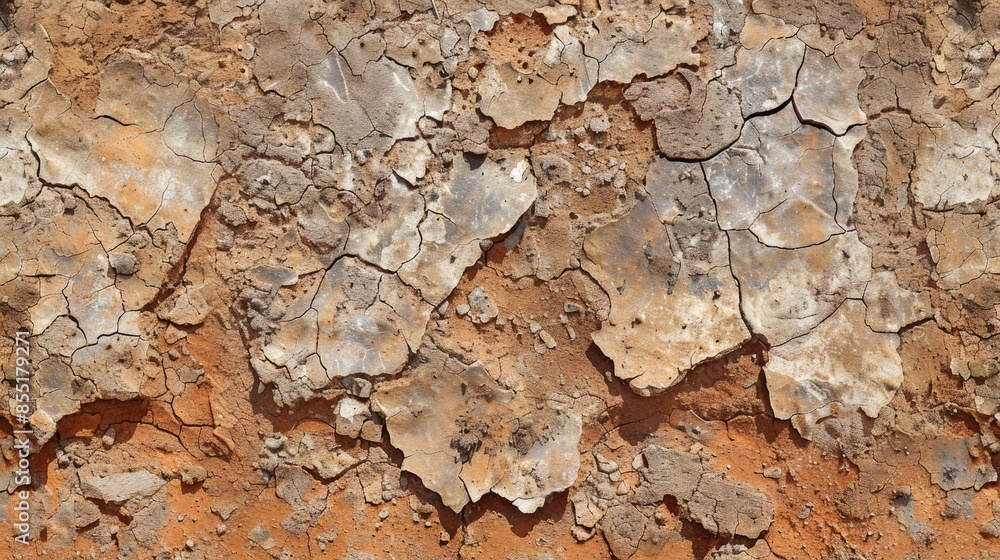 Texture of dehydrated ground as background Texture of dehydrated ground as background