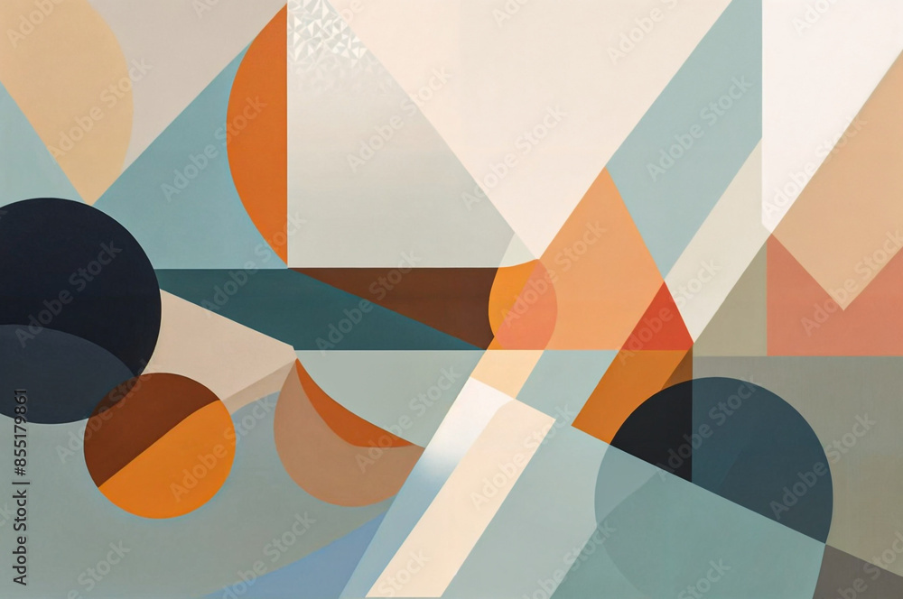 Painting of a Dreamscapes in Cool Hues: A Dance of Faces and Forms Painting of a Dreamscapes in Cool Hues: A Dance of Faces and Forms