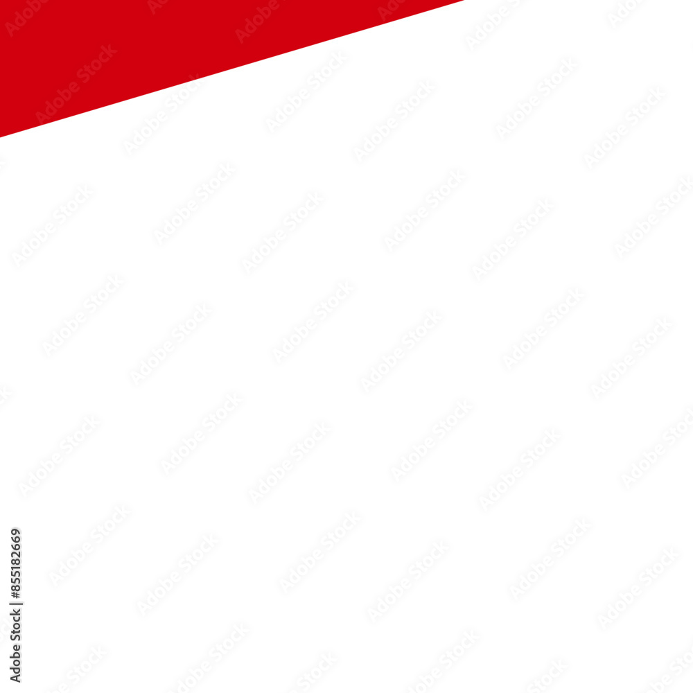 Obraz premium Indonesian Independence Flag Banner