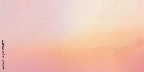 Soft pastel gradient from peach to light pink, offering a gentle and inviting atmosphere, ideal for a beauty or lifestyle blog header  photo