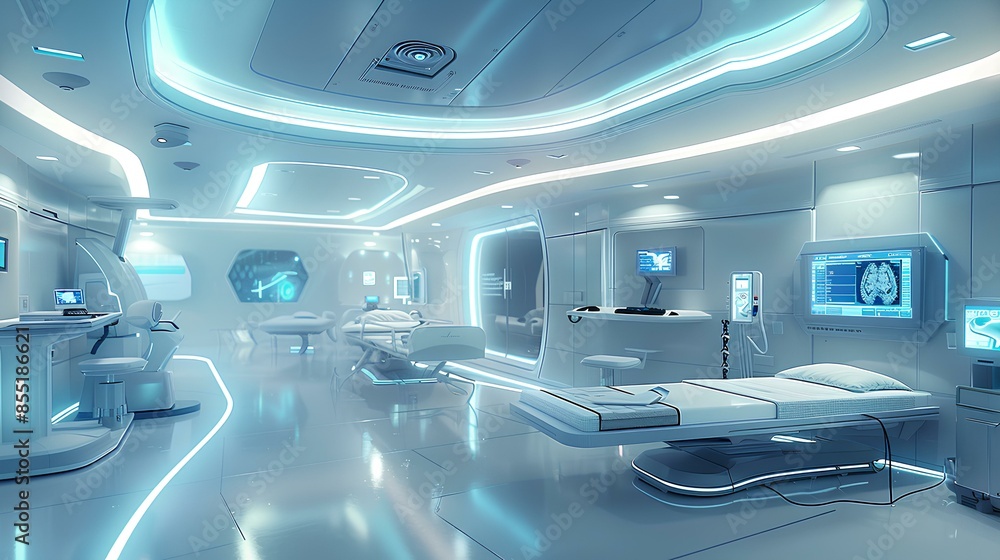 Futuristic Medical Bay Futuristic Medical Bay