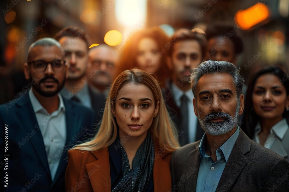 Diverse Business Team: A Collection of Portrait Photos Showcasing Unity and Individuality Diverse Business Team: A Collection of Portrait Photos Showcasing Unity and Individuality