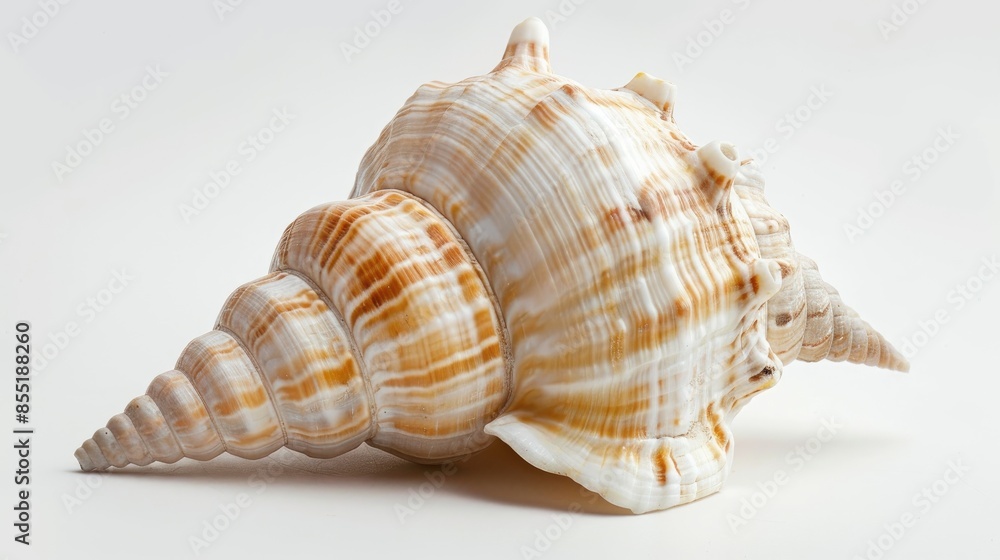 Sea Shell on a White Background Sea Shell on a White Background