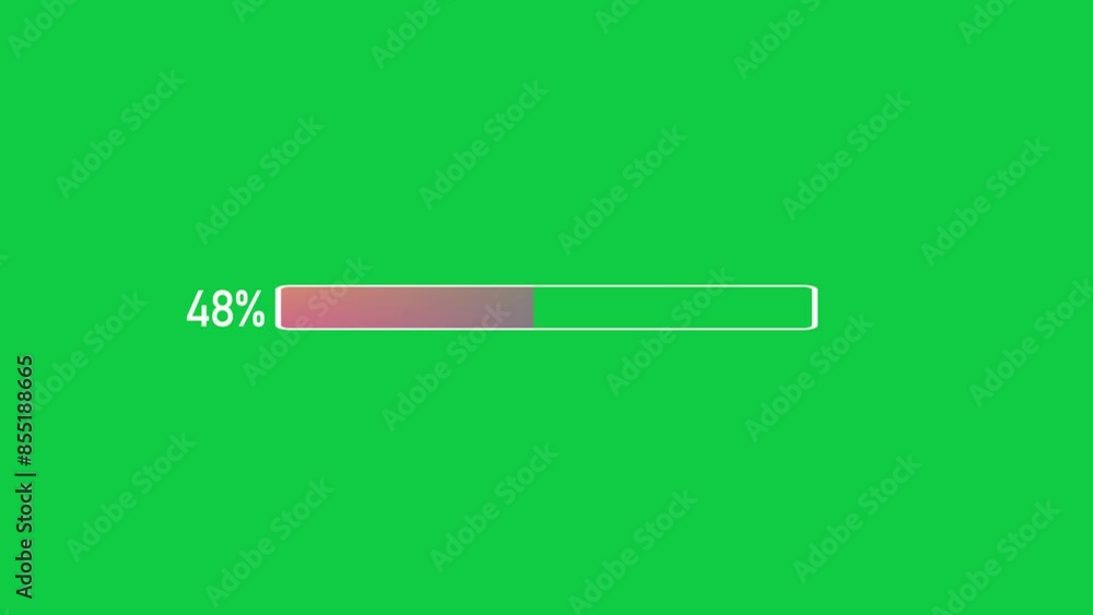 75 percent loading bar green screen animation 75 percent loading bar green screen animation