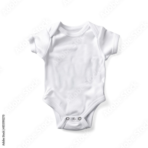 Charming Baby Onesie with a Transparent Background