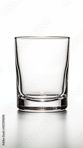 Wallpaper Mural Transparent Glass Cup on White Background, Texture Abstract Image Pattern Background, For Wallpaper, Background, Cover and Screen of Cell Phone, Smartphone, Computer, Laptop, Format 9:16 and 16:9 - PN Torontodigital.ca