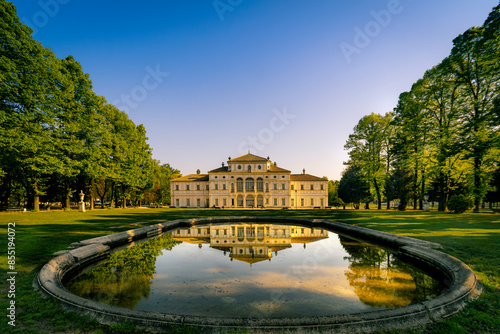 The Tesoriera Villa in its omonimous Park. A XVII century park closed by the modern city.