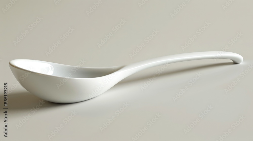 A single spoon sitting on top of a table with a simple background A single spoon sitting on top of a table with a simple background