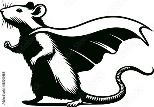 Superhero Rat
