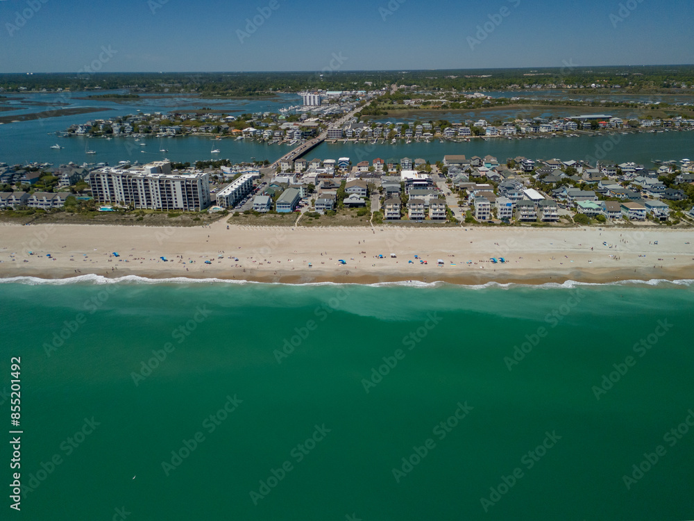 Fototapeta premium Wrightsville Beach Wilmington North Carolina