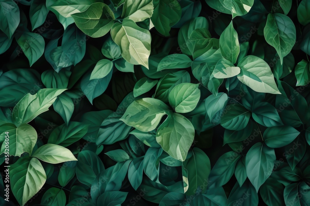 Close-up view of a plant with green leaves Close-up view of a plant with green leaves