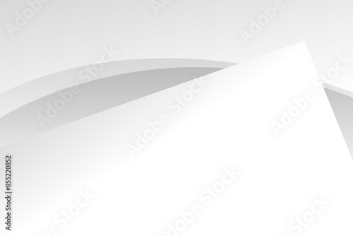 Abstract white and gray modern shape background. texture white pattern. vector illustration 