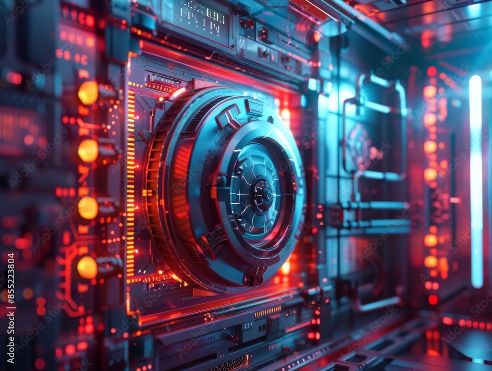 Secure Virtual EnvironmentDigital Vault for Online Security Concept. Secure Virtual EnvironmentDigital Vault for Online Security Concept.