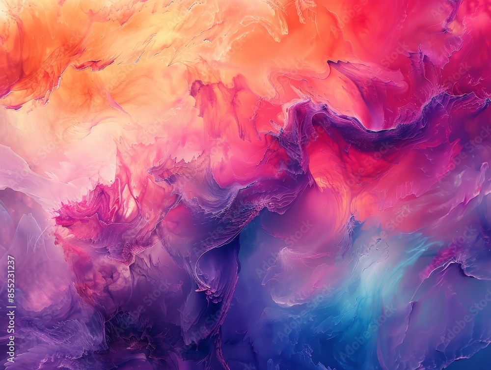 Dynamic Burst of Vibrant Abstract Energy in High Quality Photo Mockup Dynamic Burst of Vibrant Abstract Energy in High Quality Photo Mockup