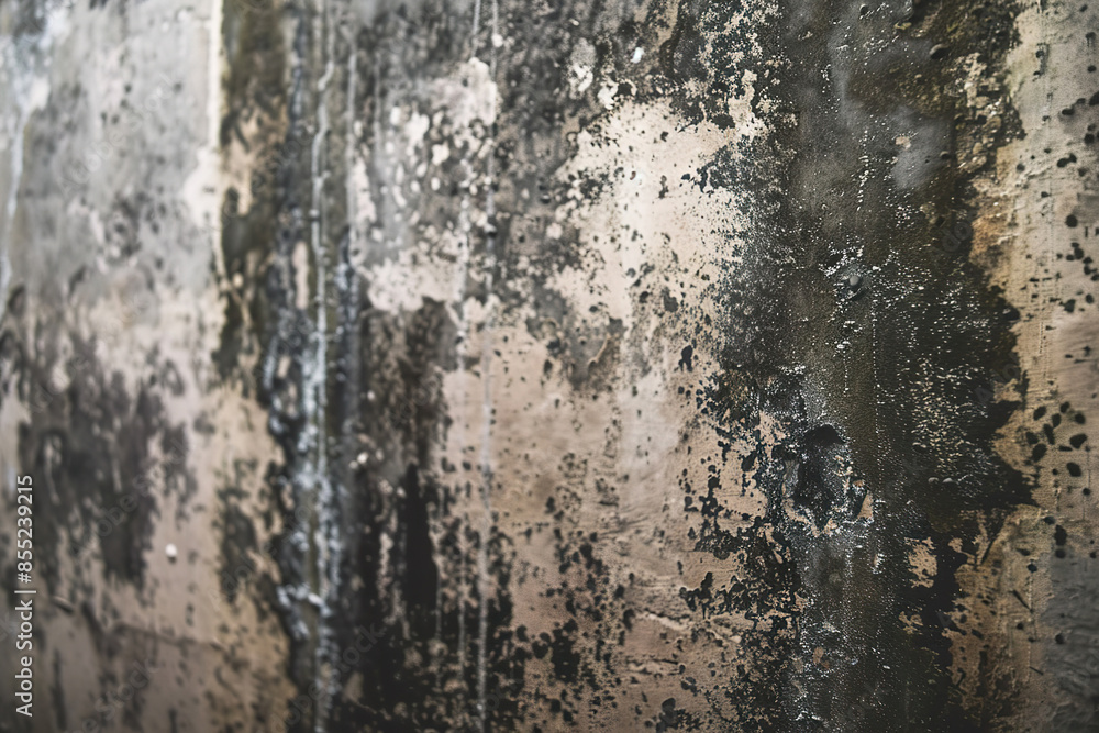 The wall is covered in dirt and grime, giving it a worn and aged appearance The wall is covered in dirt and grime, giving it a worn and aged appearance