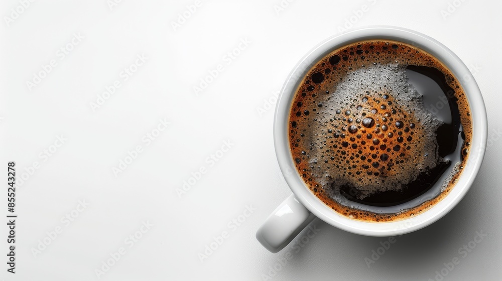 Black Coffee in Cup Black Coffee in Cup