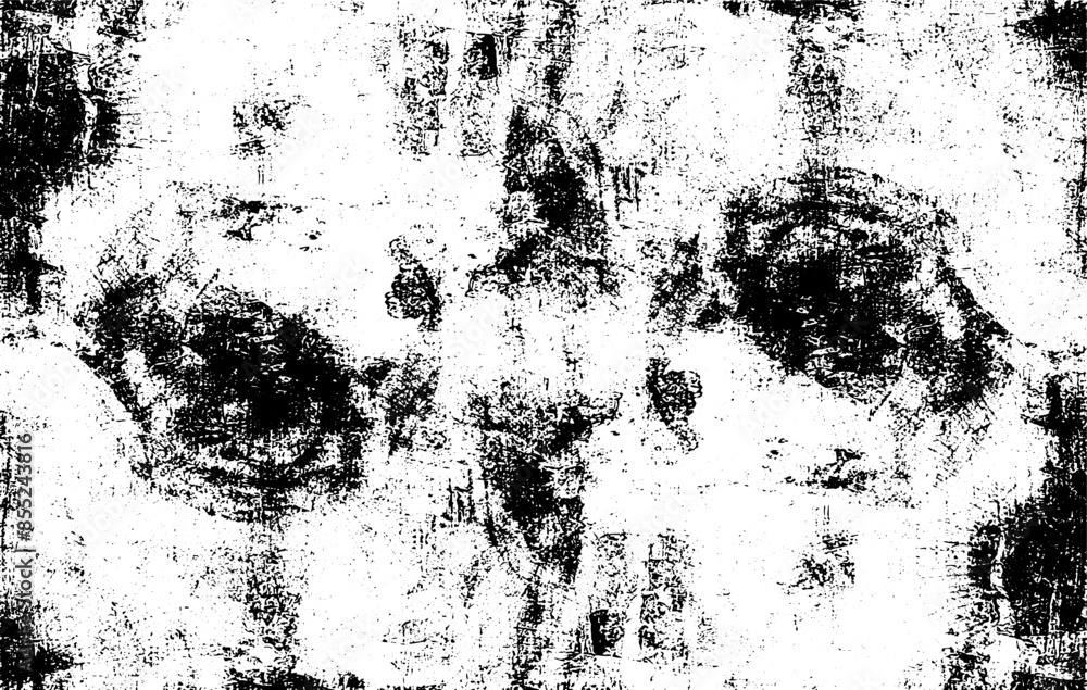 Rough black and white texture vector. Distressed overlay texture. Grunge background. Abstract textured effect. Vector Illustration. Black isolated on white background. EPS10 Rough black and white texture vector. Distressed overlay texture. Grunge background. Abstract textured effect. Vector Illustration. Black isolated on white background. EPS10