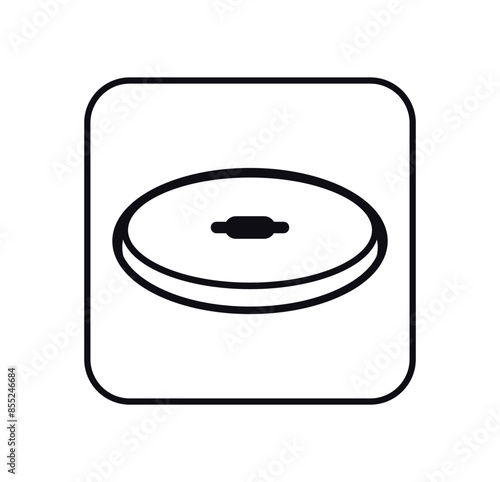 Suitable for use on electric cooker symbol 
