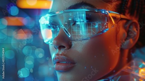 Woman Wearing Glasses and White Shirt