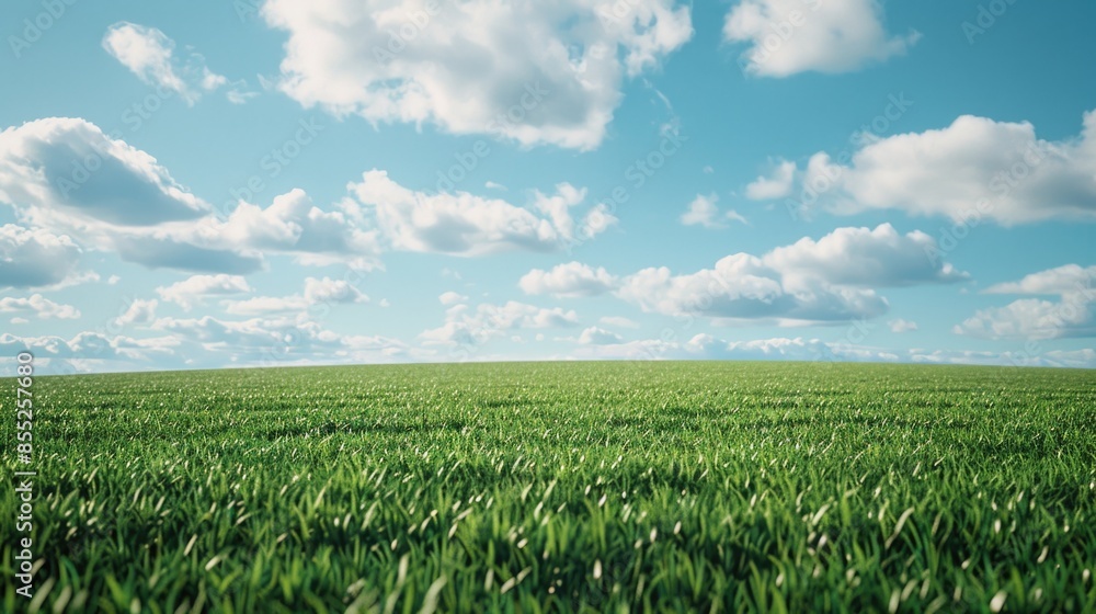 Green grass in a sunny day Green grass in a sunny day