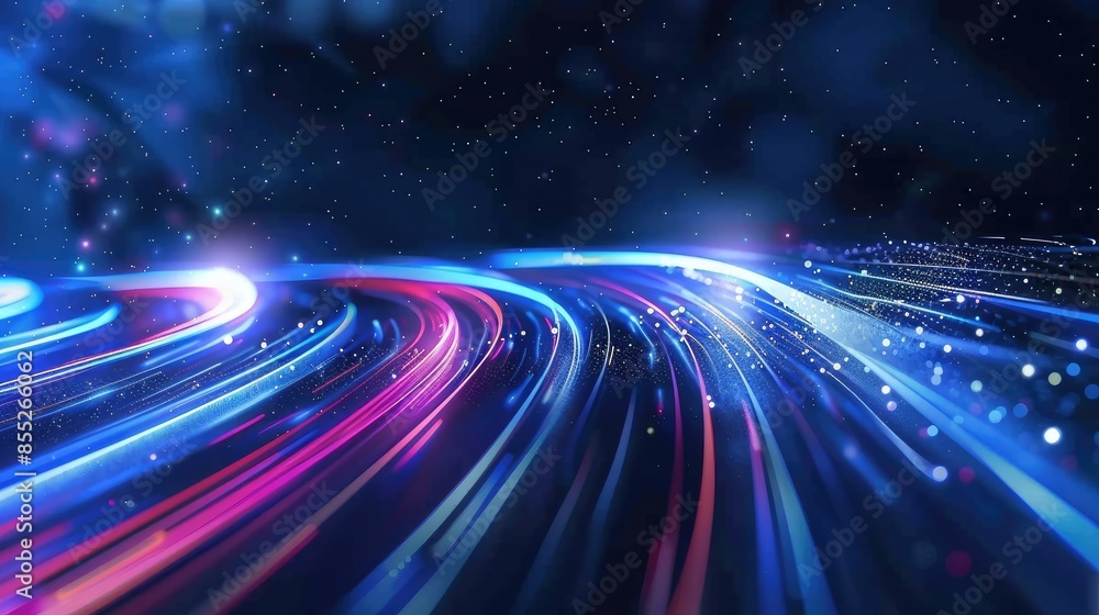 Future technology line background and light effect Future technology line background and light effect