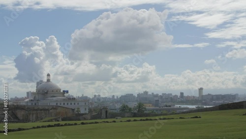 San Cristobal Castle Yard in San Juan