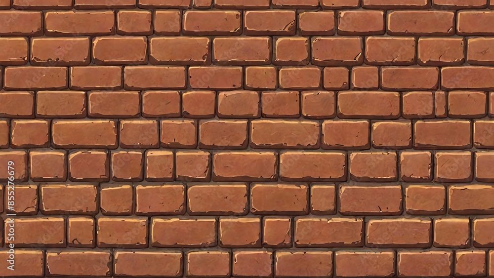 Crimson Brick Canvas Seamless Tiling Texture Design Crimson Brick Canvas Seamless Tiling Texture Design