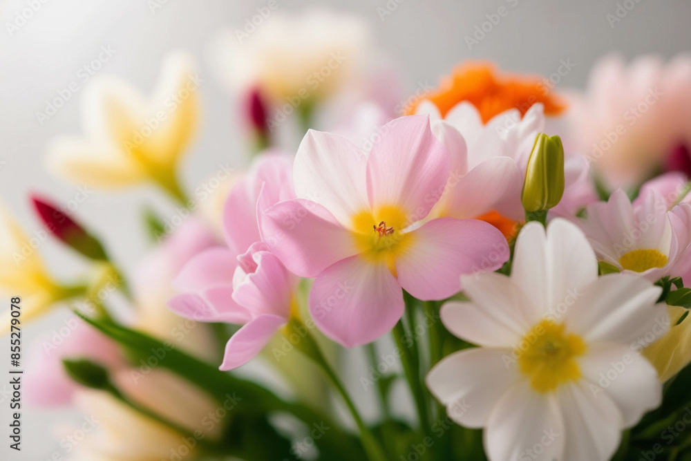 Elegant Floral Arrangement with Soft Focus Elegant Floral Arrangement with Soft Focus