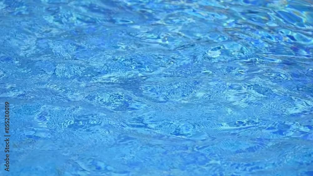 Caustic water with light and ripples on the water surface in slow motion 300fps Caustic water with light and ripples on the water surface in slow motion 300fps