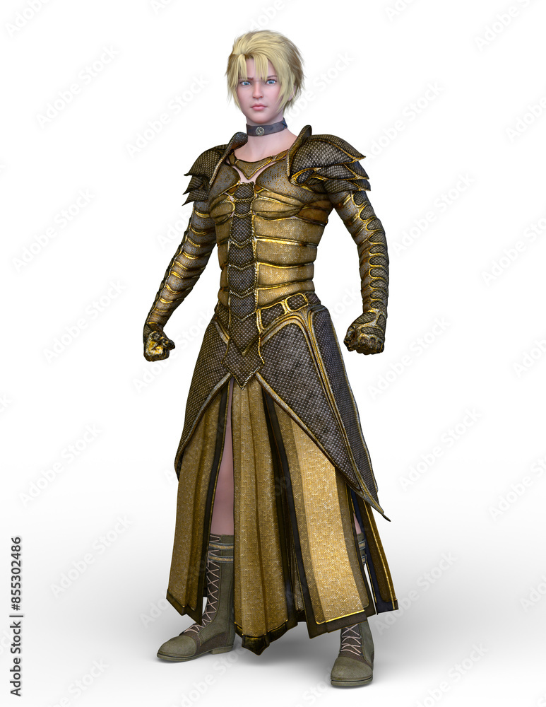 騎士 3DCGレンダリング 騎士 3DCGレンダリング