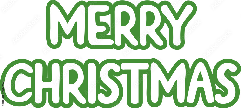 Fototapeta premium Merry Christmas